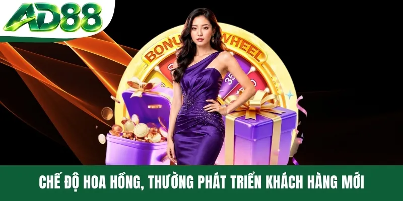 Chế độ hoa hồng, thường phát triển khách hàng mới