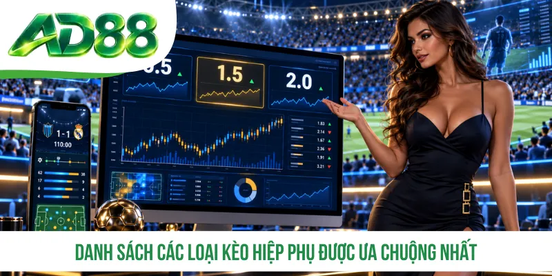 Danh sách các loại kèo hiệp phụ được ưa chuộng nhất