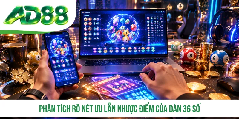 Phân tích rõ nét ưu lẫn nhược điểm của dàn 36 số