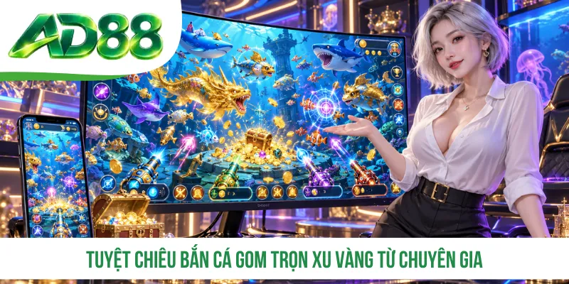 Tuyệt chiêu bắn cá gom trọn xu vàng từ chuyên gia
